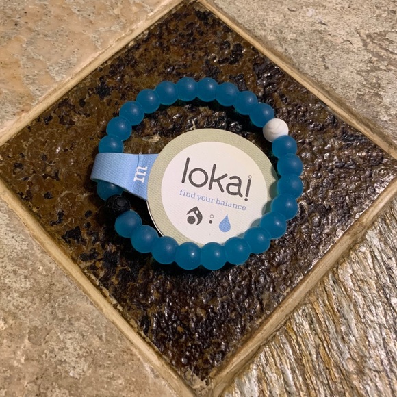 3/$20 LOKAI Blue Clean Water Bracelet NEW - Picture 2 of 6